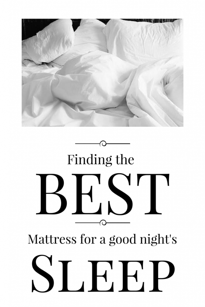 Finding the perfect mattress for a good nights sleep (1)