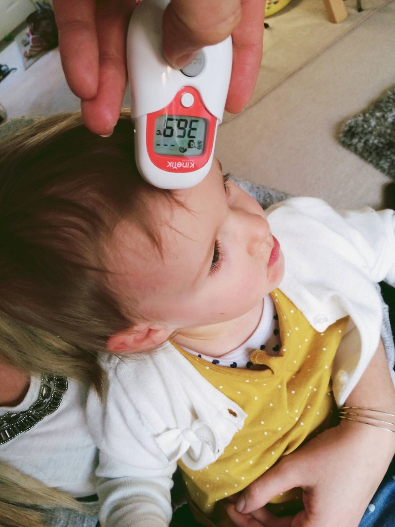 Kinetic non contact thermometer review